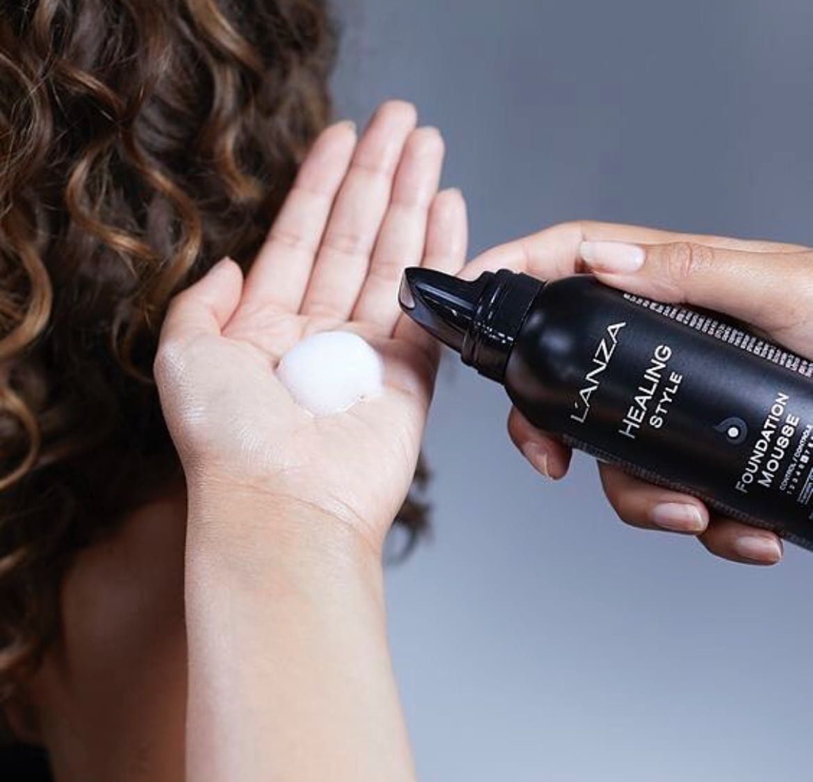 Мус-основа для укладання LʼANZA Healing Style Foundation Mousse, 150 ml - 3